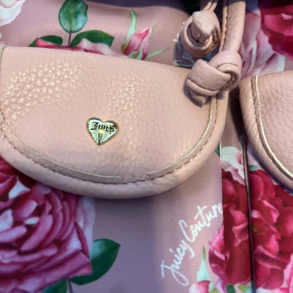 Juicy Couture Women's Mauve Romantic Rose Love‎ Club Backpack NWT